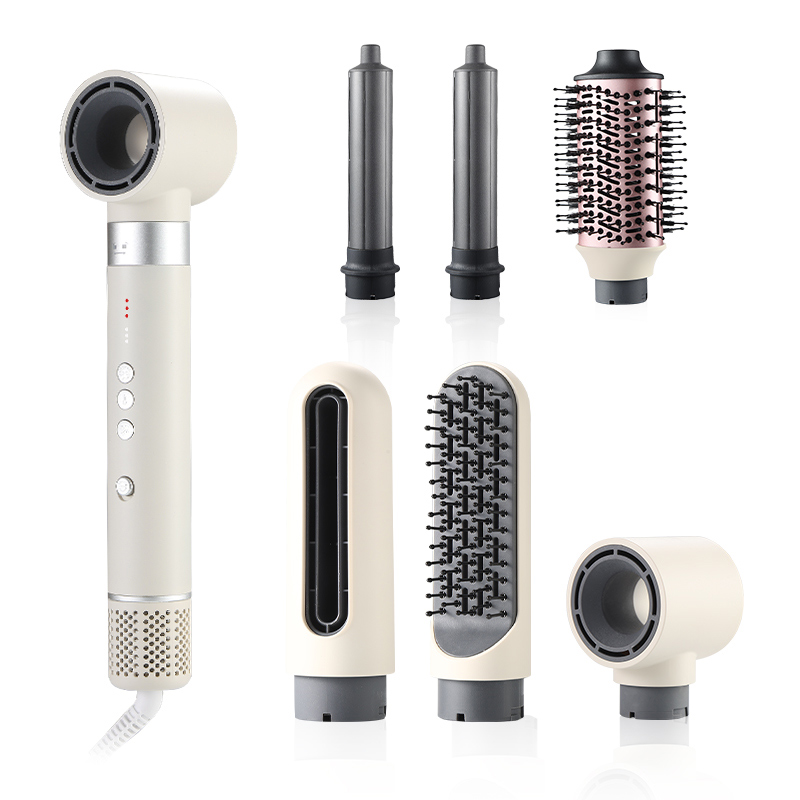 711A Multi head high speed vit hårstyler